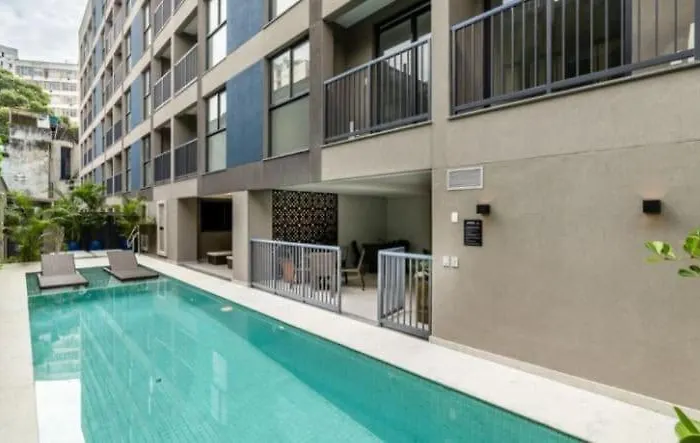 Suh Lapa 05 Pool Flat Apartamento Rio de Janeiro